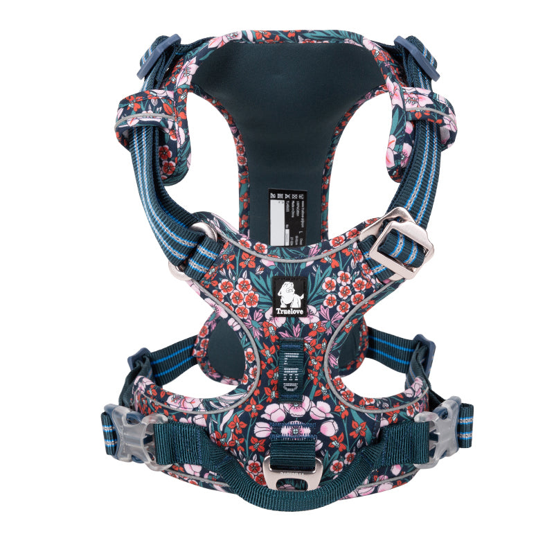 No-Pull Nylon Harness - Navy