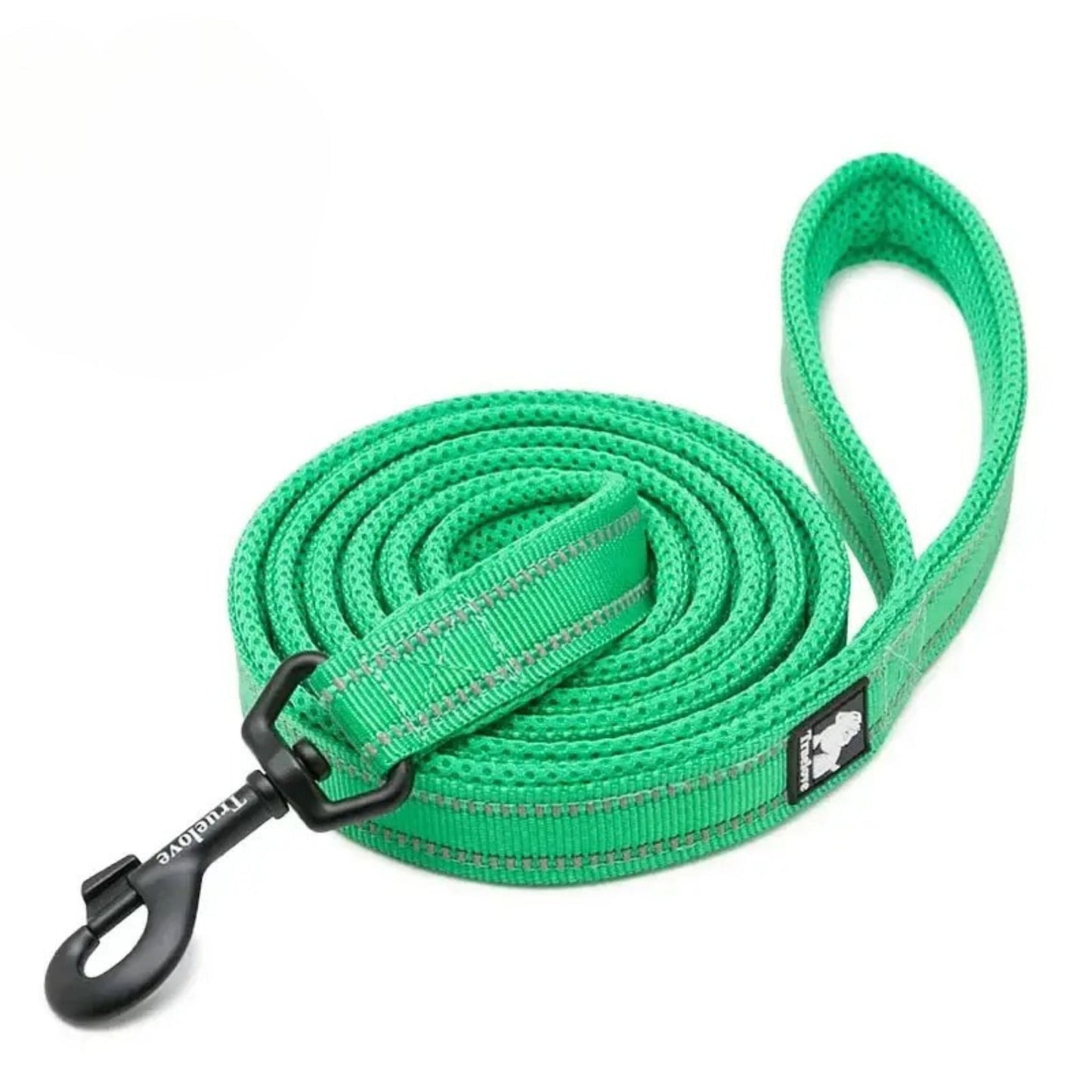 Reflective Soft Leash - Fuchsia