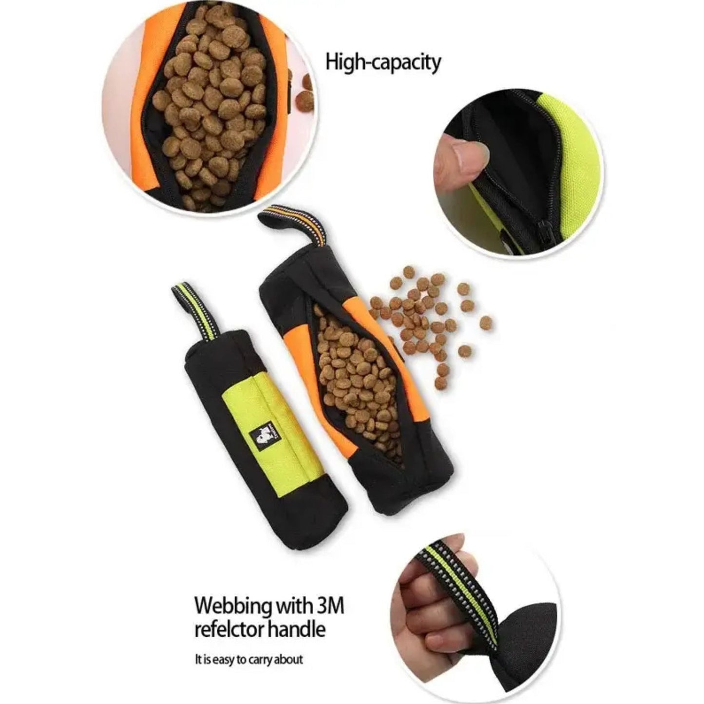 SnackZip Pouch - Neon Yellow