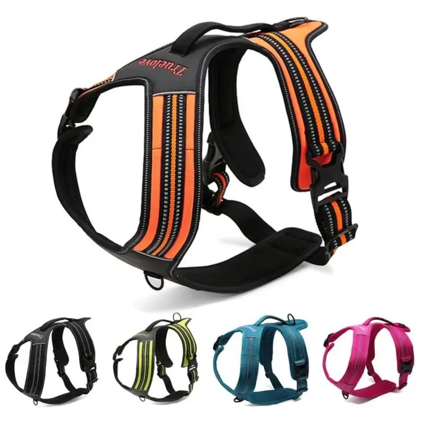 Reflective Sport Harness - Black