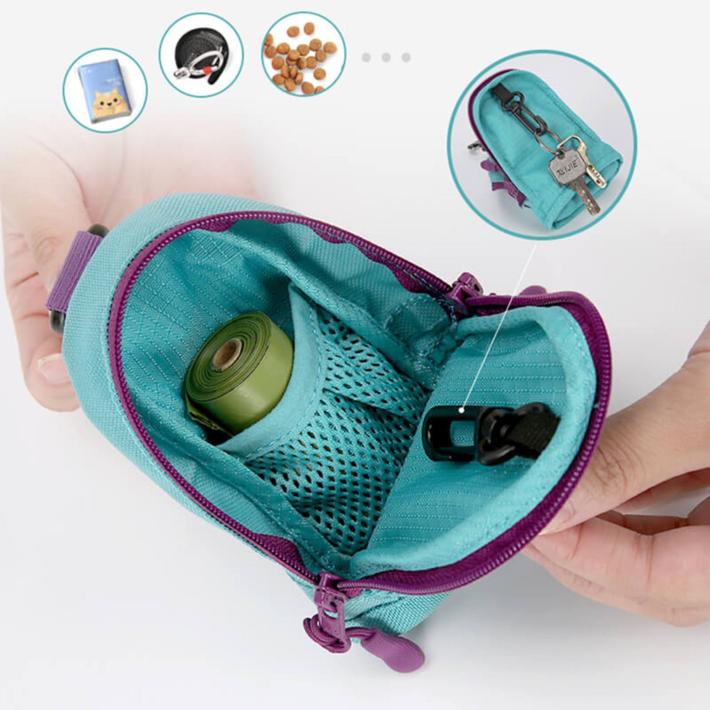 Trainer Side Pouch - Purple