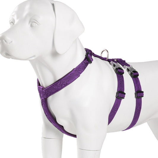 Triple Strap Harness -  Purple
