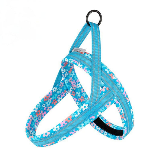 Everyday Floral Harness - Malibu Blue