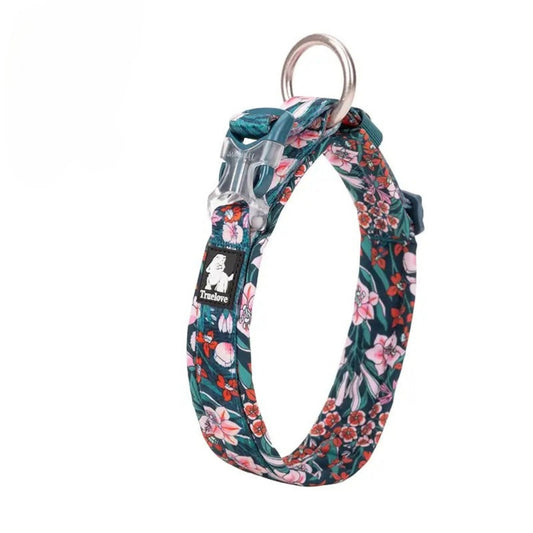 Floral Comfort Collar - Navy Blazer