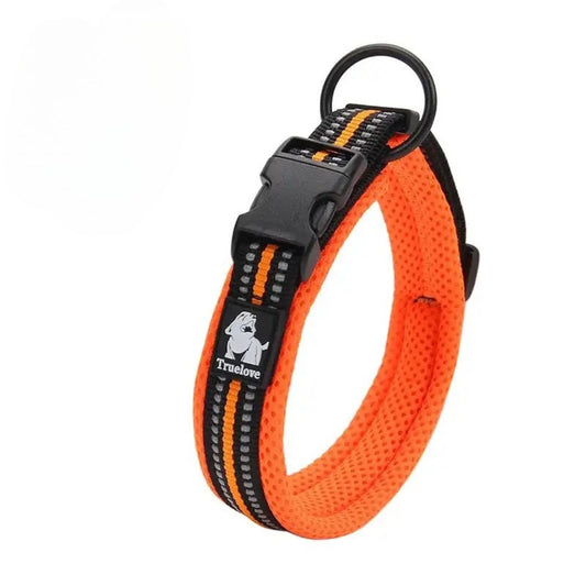 Mesh Control Collar - Orange