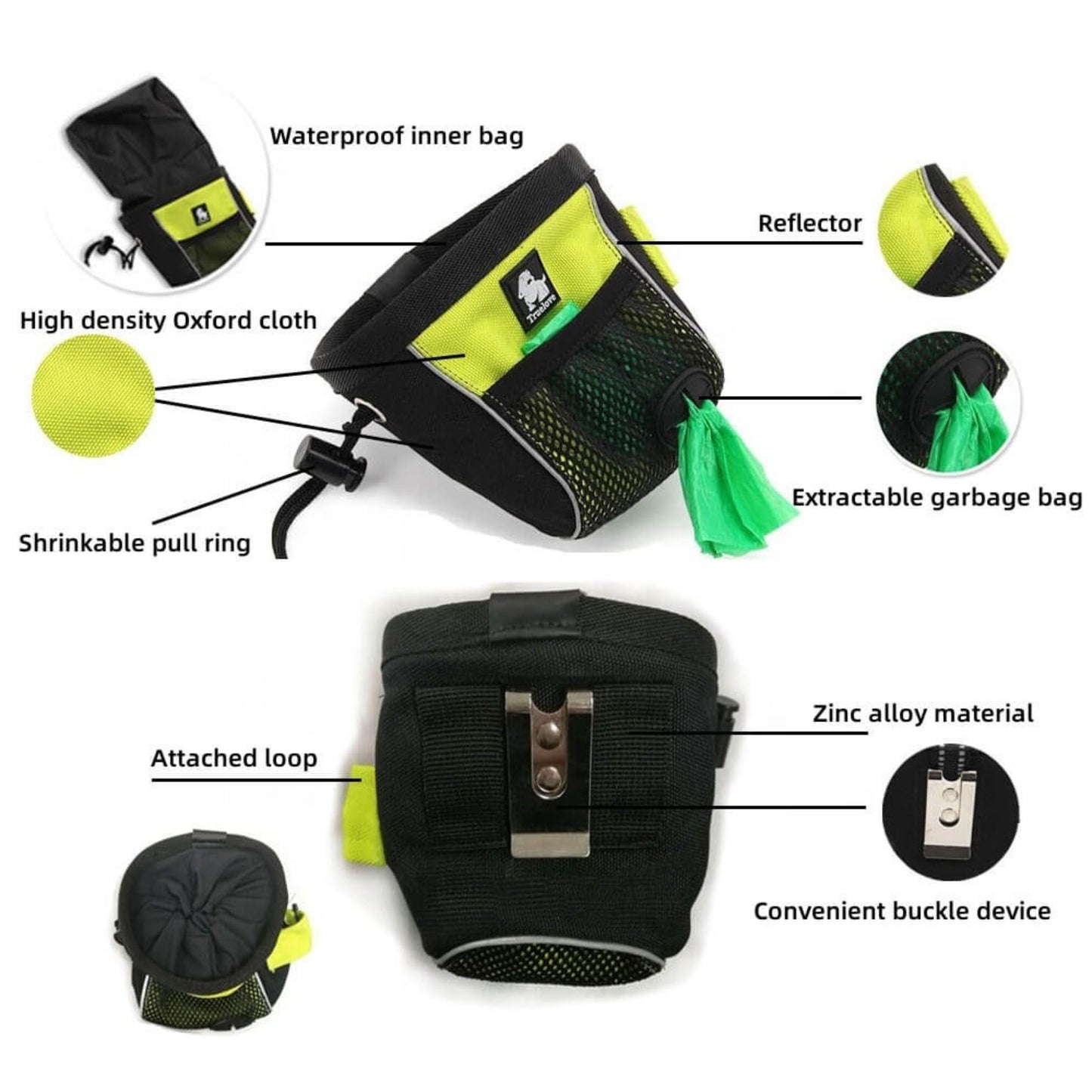 Field Treat Holder - Neon Yellow