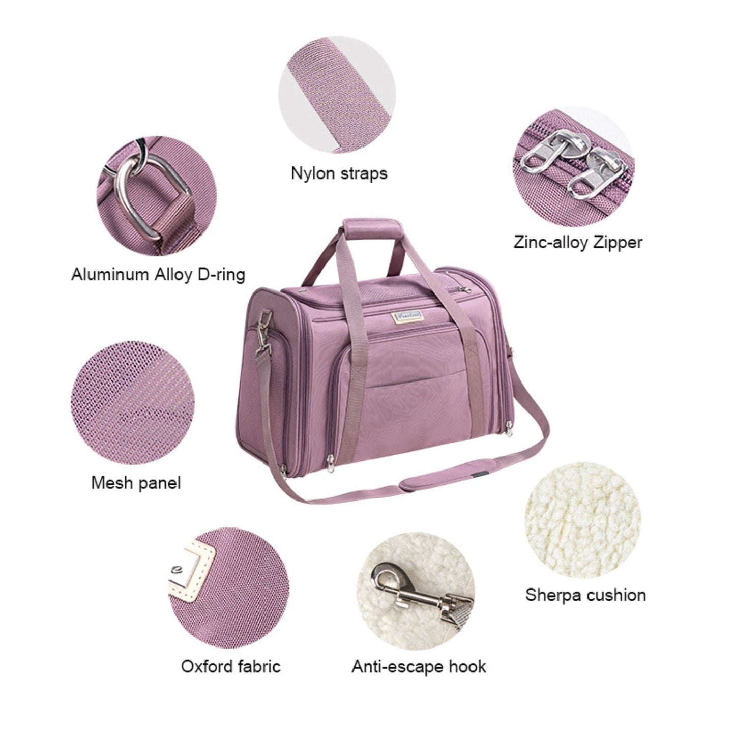 PetSpace Travel Carrier - Gray