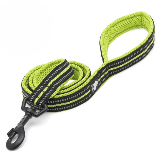 Reflective Short Leash - Neon Yellow