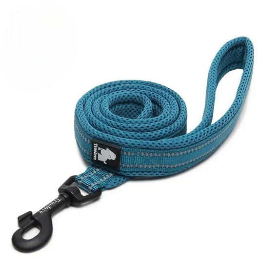Reflective Soft Leash - Blue