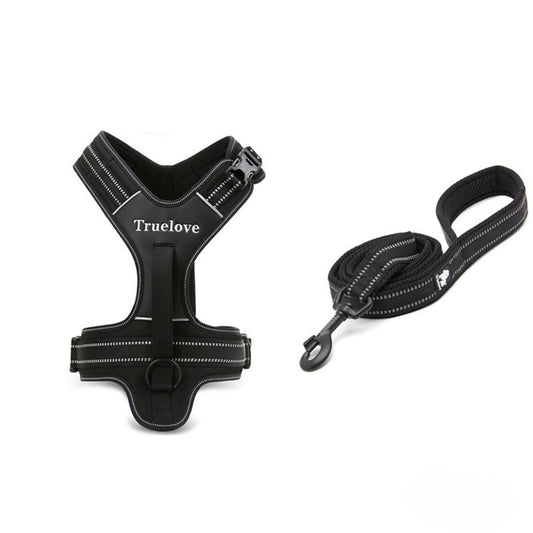 Harness and Leash Set - Black