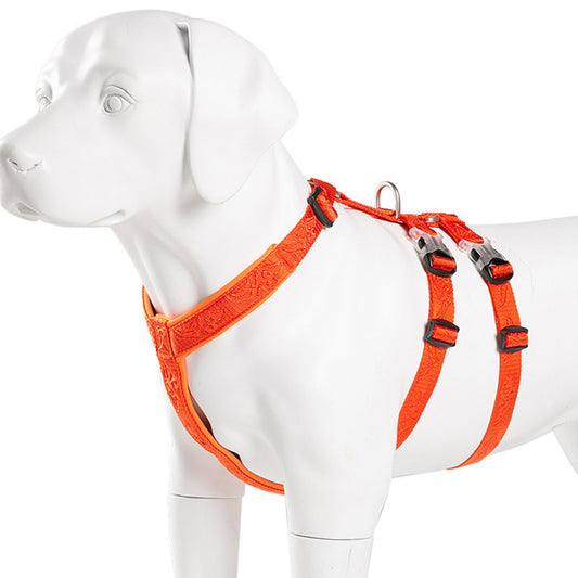 Triple Strap Harness -  Orange