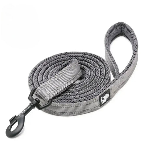 Reflective Soft Leash - Gray