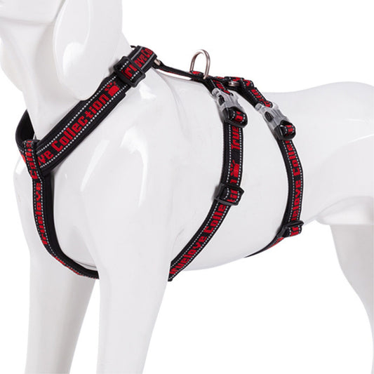 SportFit Triple Harness - Black Red