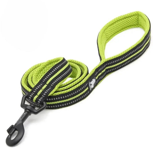Reflective Soft Leash - Neon Yellow